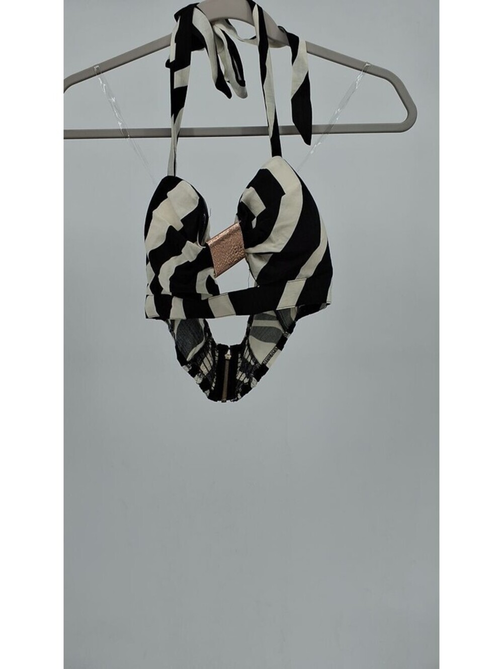Fancy Me 2-Piece Black & White Zebra Print Matching Set-Medium